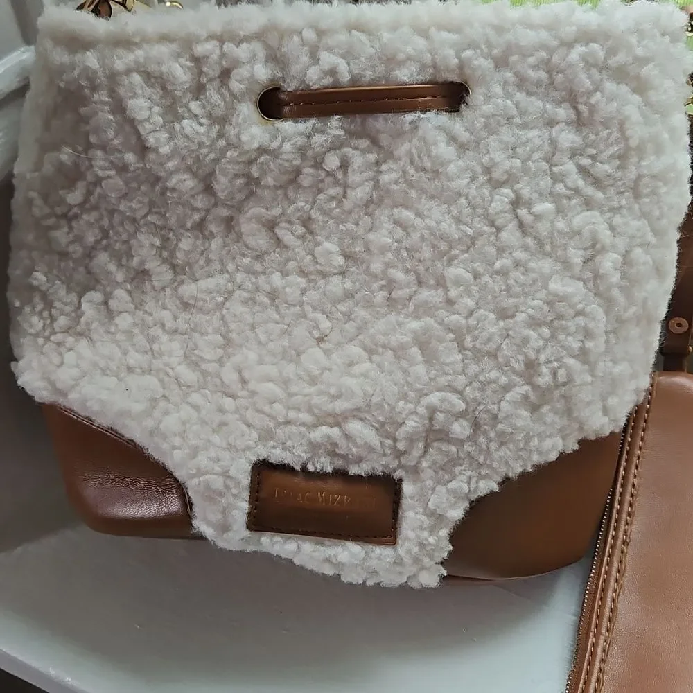 Issac Mizrahi Fuzzy Crossbody Bag